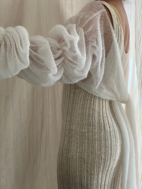 SOL Silk Mohair Bridal Cover
